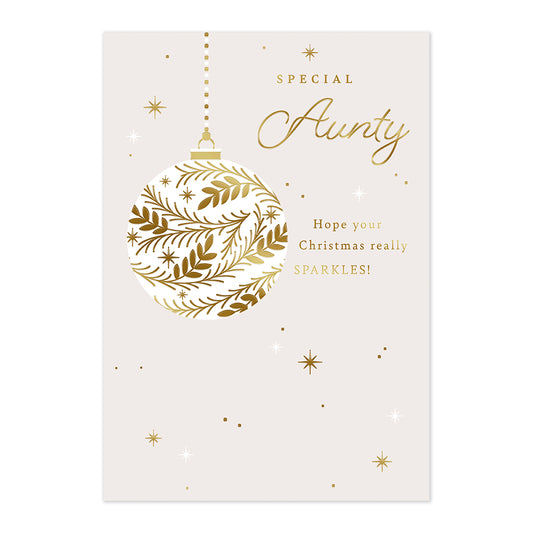 Hallmark Christmas Card - Special Aunty
