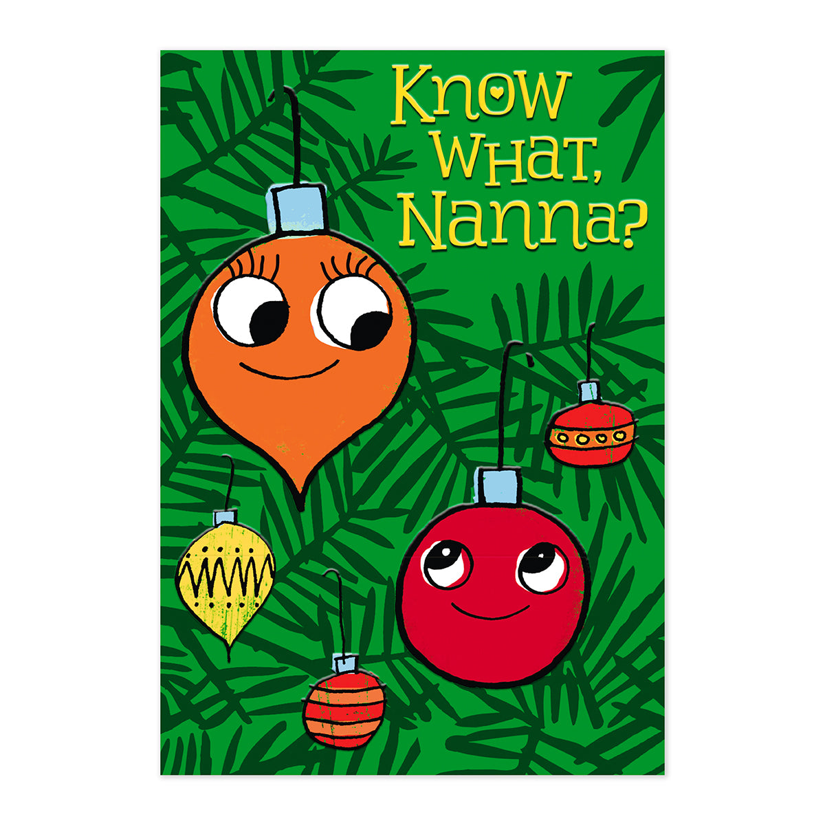 Hallmark Christmas Card - Nanna