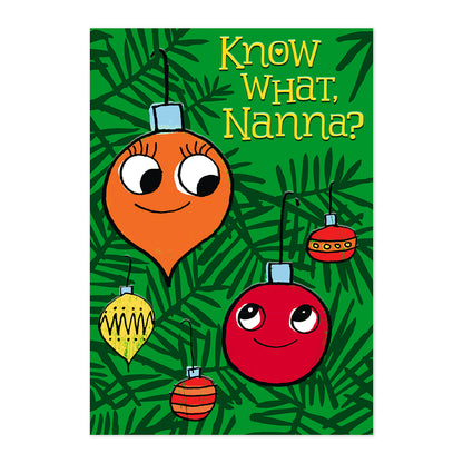 Hallmark Christmas Card - Nanna