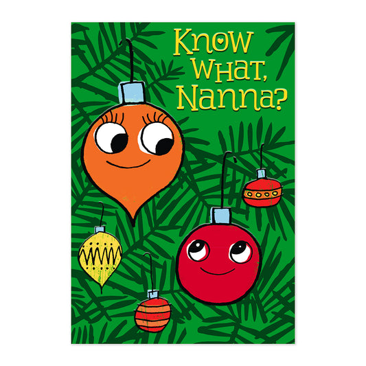 Hallmark Christmas Card - Nanna