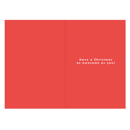 Hallmark Christmas Card - Grandson