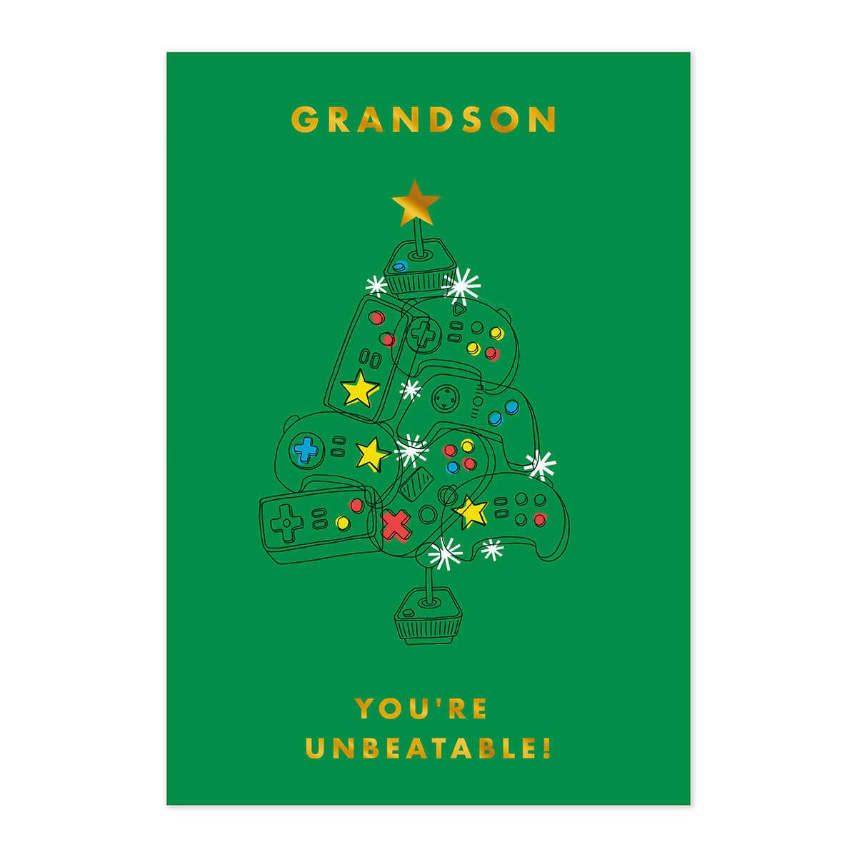 Hallmark Christmas Card - Grandson