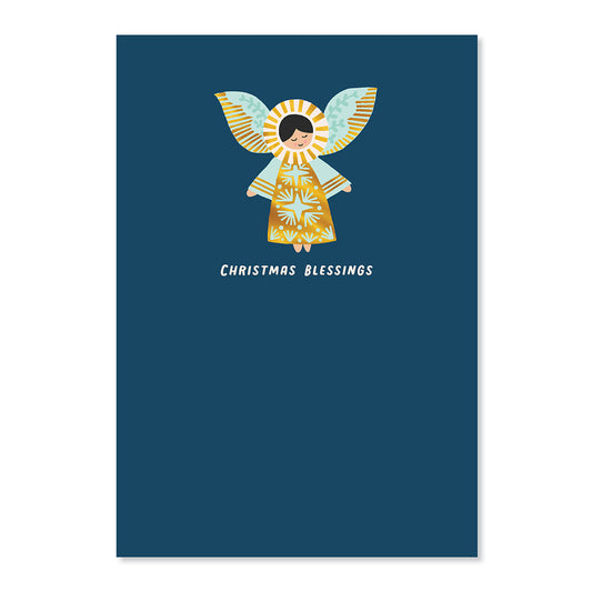 Hallmark Christmas Card - Angel Blessings