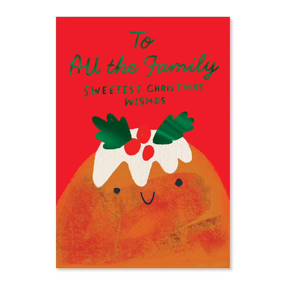 Hallmark Christmas Card - To all the family
