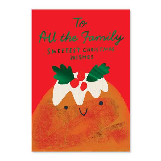 Hallmark Christmas Card - To all the family