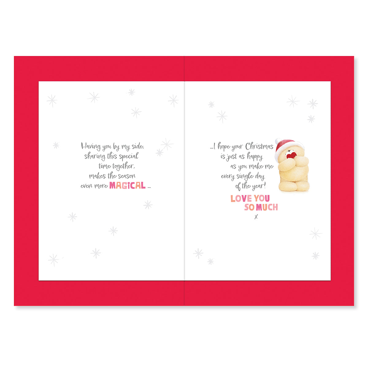 Hallmark Forever Friends Christmas Card For One I Love - My Somebody