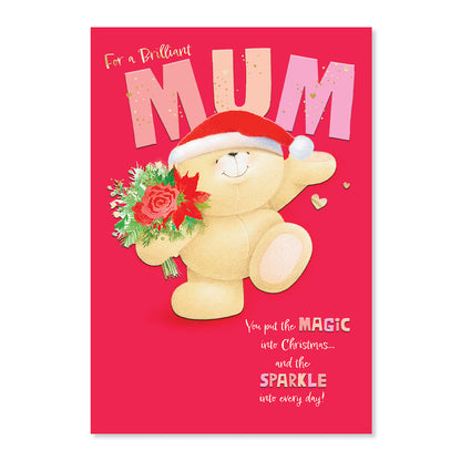 Hallmark Forever Friends Christmas Card For Mum - Magic & Sparkle