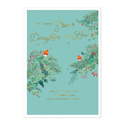 Hallmark Christmas Card - Special Son & Daughter-in-Law