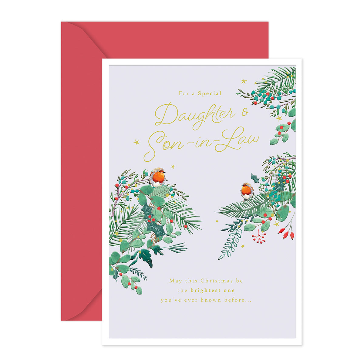 Hallmark Christmas Card - Special Daughter & Son-in-Law