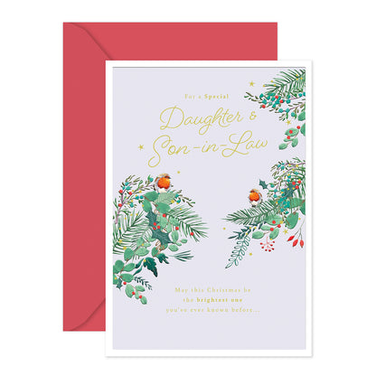 Hallmark Christmas Card - Special Daughter & Son-in-Law