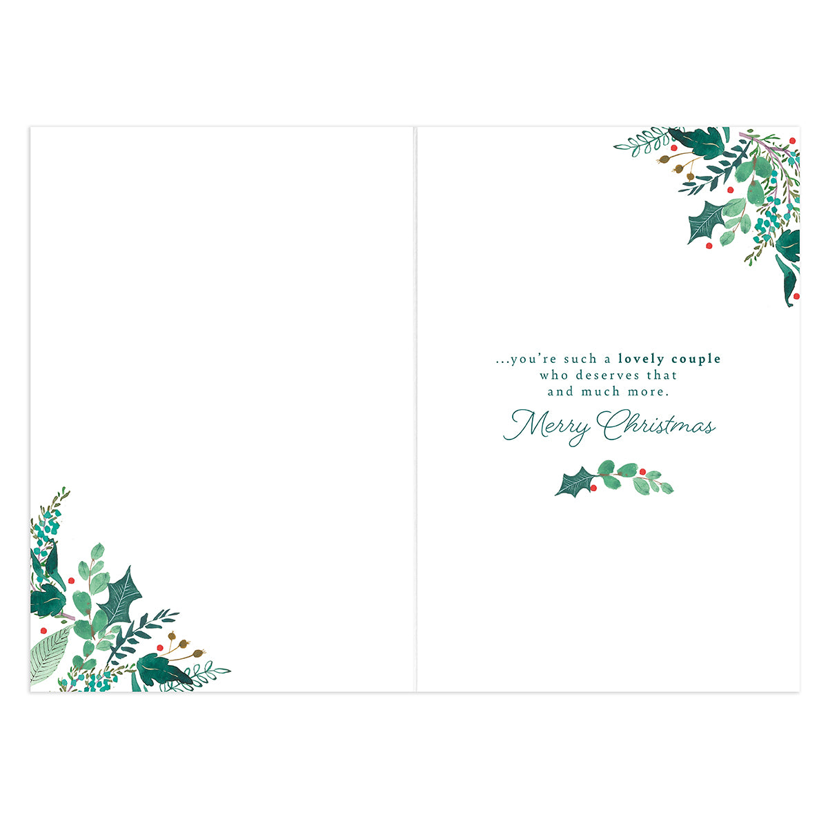 Hallmark Christmas Card - Special Daughter & Son-in-Law