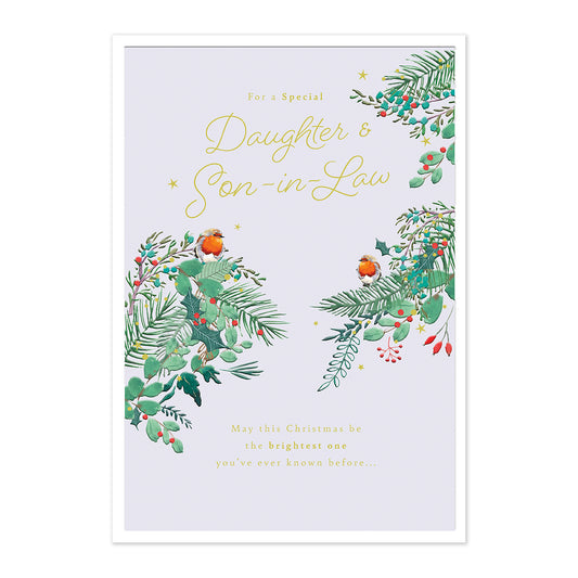 Hallmark Christmas Card - Special Daughter & Son-in-Law