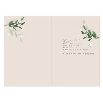 Hallmark Christmas Card - One I Love