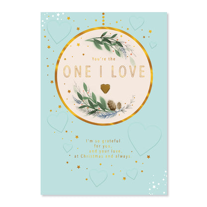 Hallmark Christmas Card - One I Love