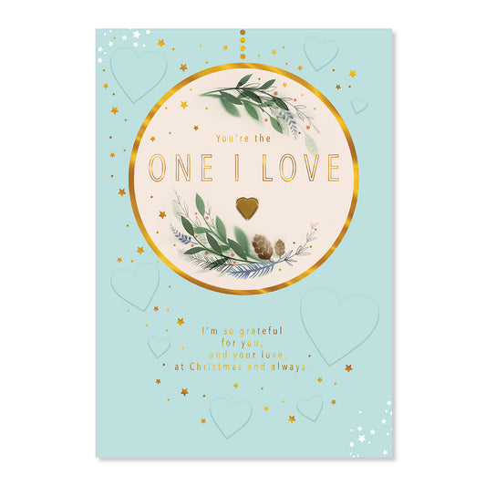 Hallmark Christmas Card - One I Love