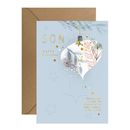 Hallmark Christmas Son Card - Son, Merry Christmas