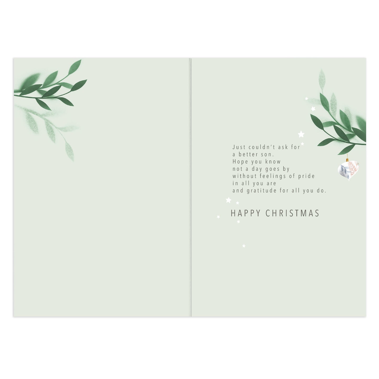 Hallmark Christmas Son Card - Son, Merry Christmas