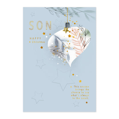 Hallmark Christmas Son Card - Son, Merry Christmas
