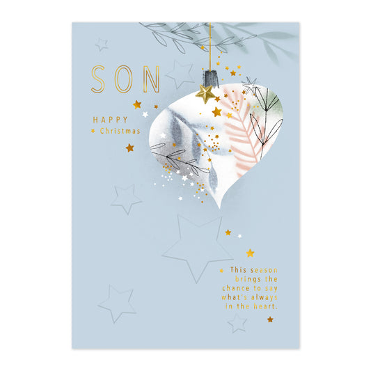 Hallmark Christmas Son Card - Son, Merry Christmas