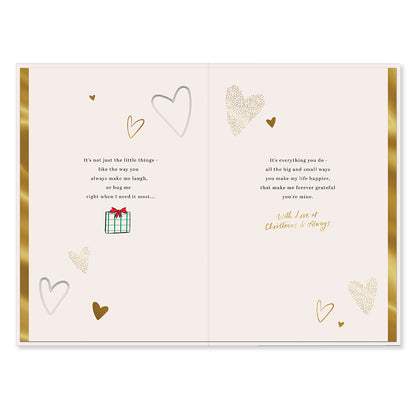 Hallmark Christmas Card For Husband - Everything You Do