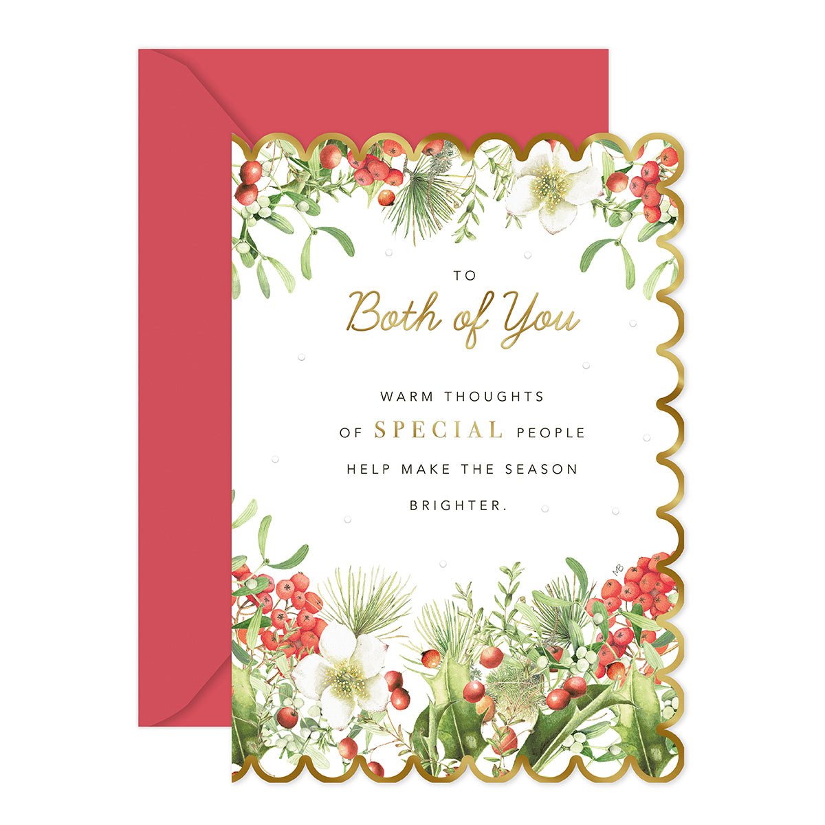 Hallmark Christmas Card - To Both of You