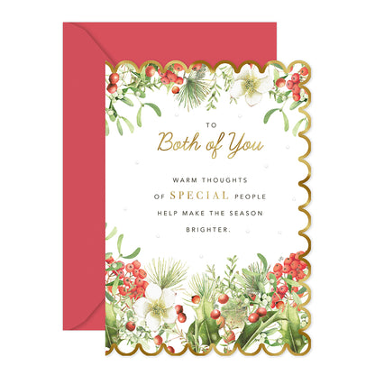 Hallmark Christmas Card - To Both of You