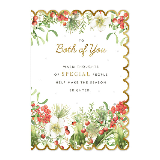 Hallmark Christmas Card - To Both of You