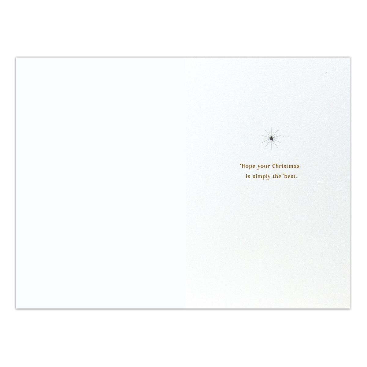 Hallmark Signature Christmas Card - Simply the best