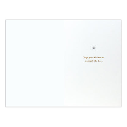 Hallmark Signature Christmas Card - Simply the best