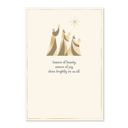 Hallmark Christmas Card - Season of Beauty & Joy
