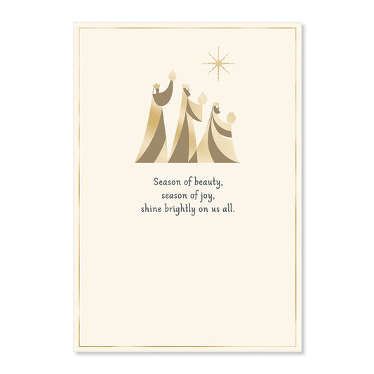 Hallmark Christmas Card - Season of Beauty & Joy