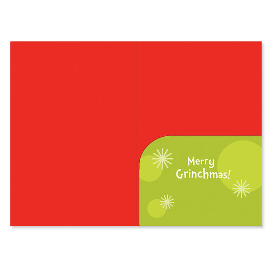 Hallmark Christmas Card - Grinch Money Wallet/ Gift Card Holder