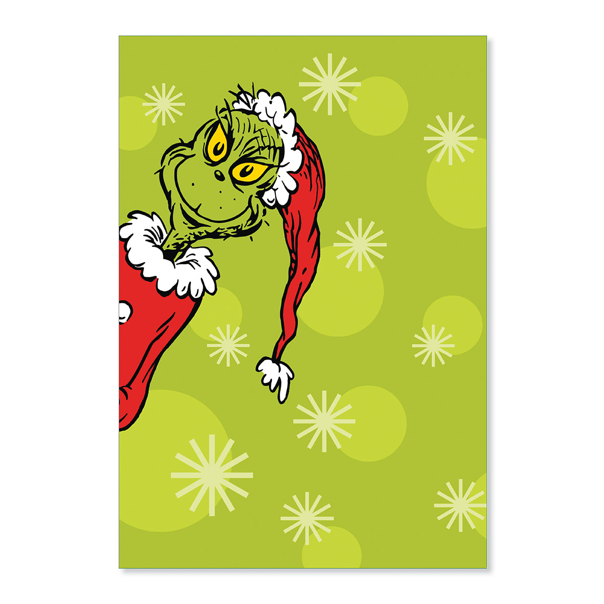 Hallmark Christmas Card - Grinch Money Wallet/ Gift Card Holder