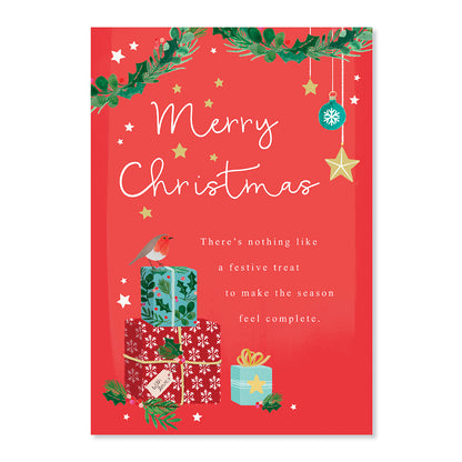 Hallmark Christmas Card Money Wallet & Gift Card Holder - Festive Treat