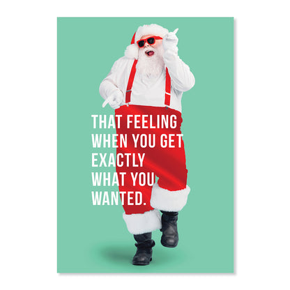 Hallmark Christmas Card Money Wallet & Gift Card Holder - Exactly What You Wanted!