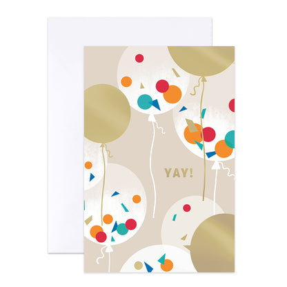 Hallmark Multipack of 12 Birthday Cards - 4 designs, Party Icons