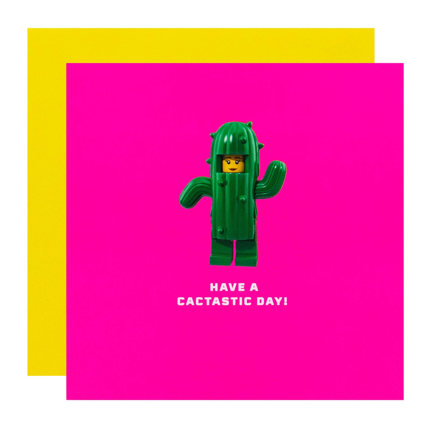 Hallmark LEGO Greeting Card - Have a Cactastic Day!
