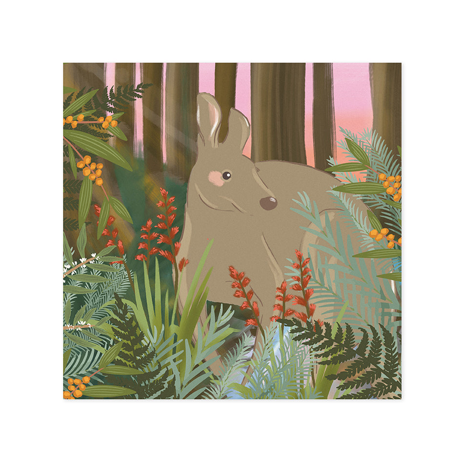 Hallmark x Christie Williams Gallery Blank Greeting Card - Forest