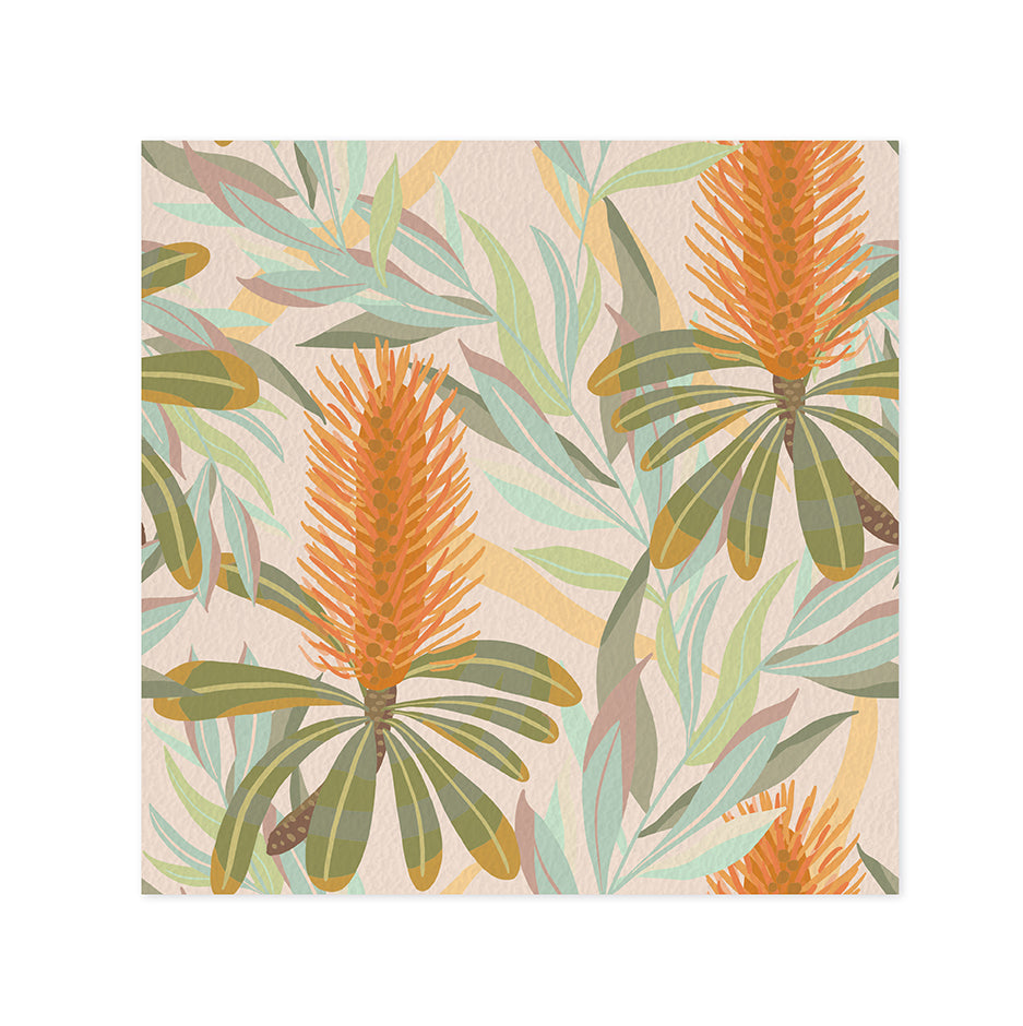 Hallmark x Christie Williams Gallery Blank Greeting Card - Banksia Burst