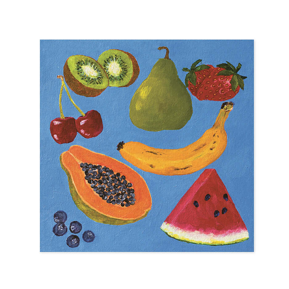 Hallmark x Kayla Henley Gallery Blank Greeting Card - Fruit Salad