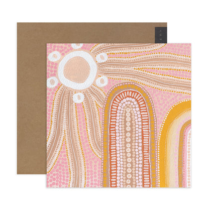 Hallmark x Emma Stenhouse Gallery Blank Greeting Card - Mountain Star