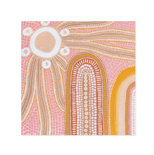 Hallmark x Emma Stenhouse Gallery Blank Greeting Card - Mountain Star