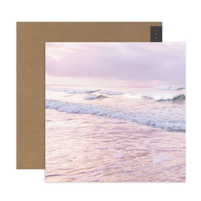 Hallmark x Donna Delaney Gallery Blank Greeting Card - Pink Skies