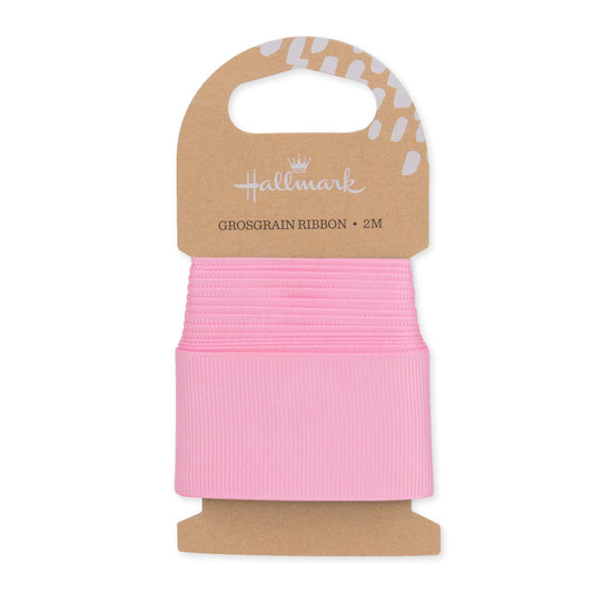 Hallmark Baby Pink Grosgrain Ribbon - 2m