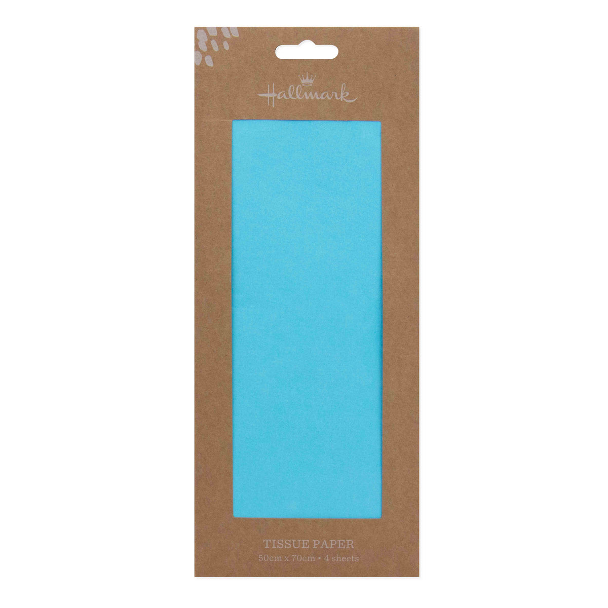 Hallmark Tissue Paper Pack - 4 sheets, aqua/baby blue