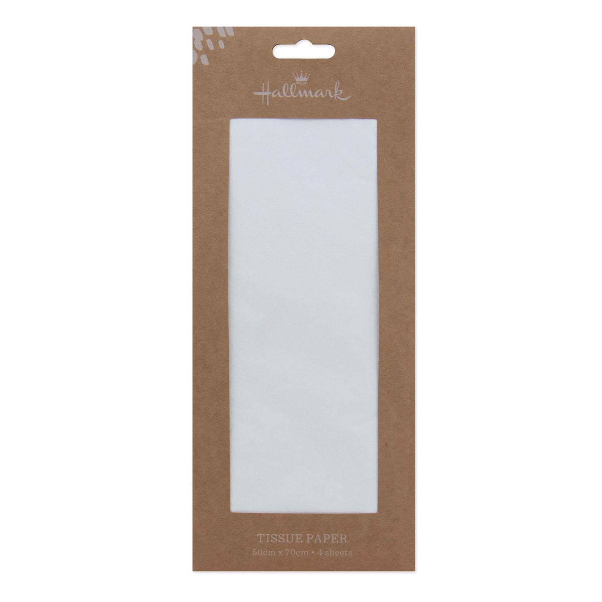 Hallmark Tissue Paper Pack - 4 sheets, bright white