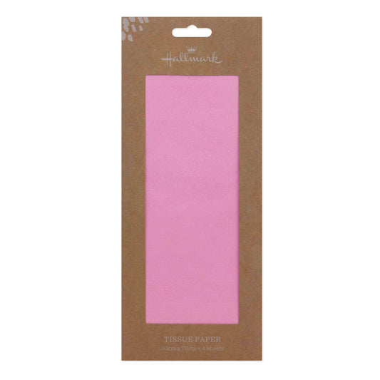 Hallmark Tissue Paper Pack - 4 sheets, baby pink