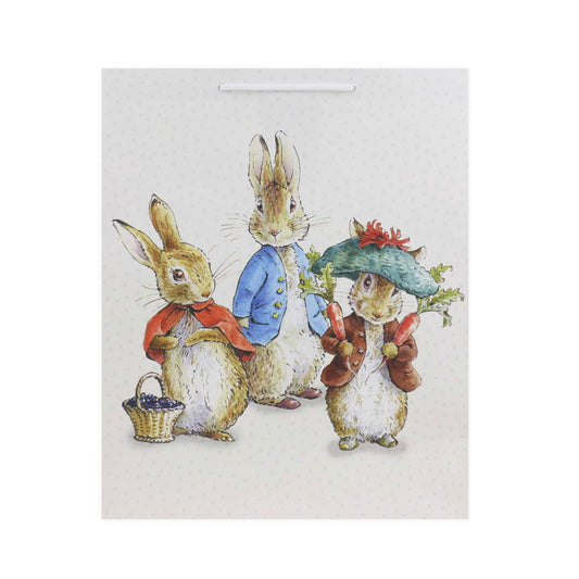 Illustration of three rabbits with a white background