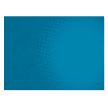 Hallmark DC™ Batman™ Comic Book Greeting Card in vibrant blue with a dotted gradient background, perfect for personal messages.