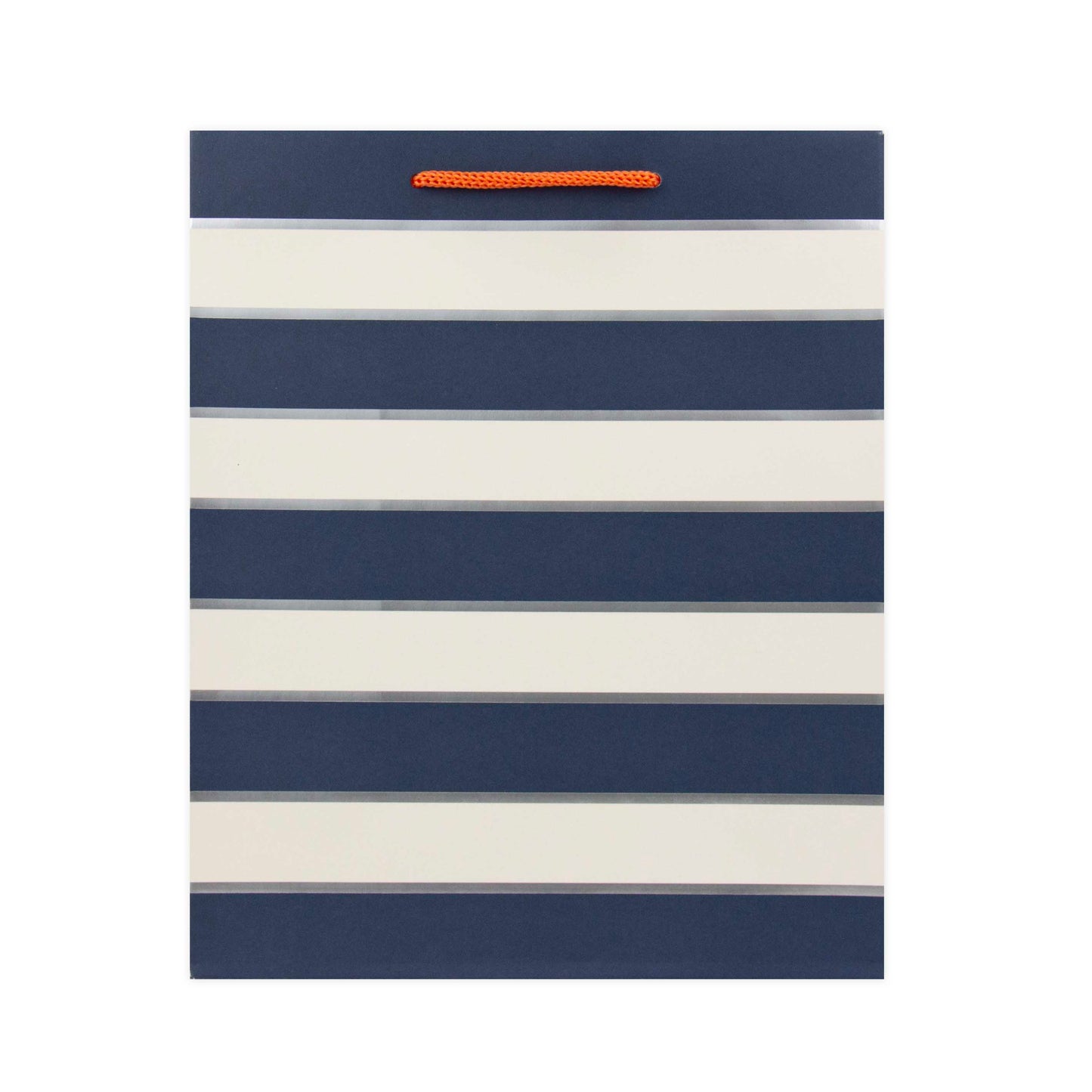 Hallmark Medium Gift Bag - Blue & White Stripes